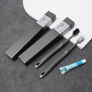 Disposable Toiletries <b>Set</b> For Hotels Toothbrush Toothpaste Bath Products Wholesale Custom Logo Jiangsu Origin - Product Image 2