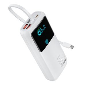 Batteries externes portables 65W avec écran numérique, sortie PD 40W, grande capacité 20000mAh, charge rapide, nouveaux produits, affichage LED USB intégré - Product Image 6