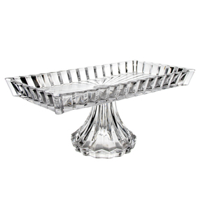 Grande <span class=keywords><strong>assiette</strong></span> <span class=keywords><strong>rectangulaire</strong></span> longue en cristal <span class=keywords><strong>transparent</strong></span> pour bonbons au sucre et au chocolat <span class=keywords><strong>Assiette</strong></span> à dessert sur pied <span class=keywords><strong>Assiette</strong></span> à bol - Product Image 2