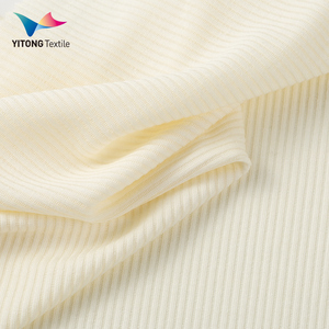 200 GSM Stretch Acrylique Tricot Tissu 56% Acrylique 38% Viscose 6% Spandex Tissu pour Sous-Vêtements Thermiques - Product Image 6