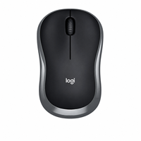 Souris sans fil compacte Logitech M185 2,4 GHz avec nano-récepteur USB, capteur optique, Plug and Play pour ordinateur portable et PC, compatible avec de nombreux systèmes d'exploitation
