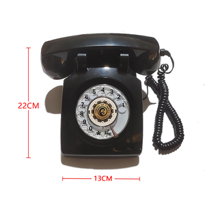 Téléphone fixe à cadran rotatif, téléphone fixe avec <span class=keywords><strong>répondeur</strong></span>, ancien téléphone fixe, images de téléphones fixes - Product Image 2