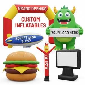 Kit de Décoration Gonflable Publicitaire pour Grande Ouverture : Arche, Homme Gonflable, Ballon – Promotion et Affichage pour Événements Extérieurs - Product Image 6