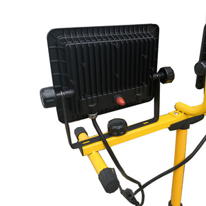 100w 10000 Lumen Dual Head Weather Resistant <b>LED</b> Work <b>Lights</b> With Adjustable Telescoping Tripod Stand Work <b>Lights</b> - Product Image 2