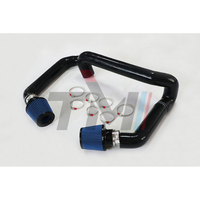 Kit de tuyaux d'admission en silicone à montage frontal TM Performance, compatible avec BMW S58 G80 G82 M3 M4, tubes de conduite d'admission d'air, haut débit