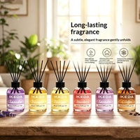 Diffuseur de parfum en verre aux senteurs fruitées, avec arôme floral de qualité export et parfum d'intérieur frais pour l'aromathérapie