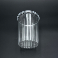 Boîte triangulaire en blister pour gâteaux aux fruits, snacks et sandwichs, disponible en stock ou sur mesure