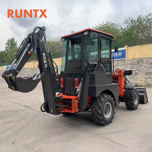 Runtx Trung Quốc Trái Đất di chuyển máy móc retroexcacacadora <span class=keywords><strong>DIESEL</strong></span> phía trước <span class=keywords><strong>loader</strong></span> <span class=keywords><strong>backhoe</strong></span> 4WD <span class=keywords><strong>backhoe</strong></span> - Product Image 5