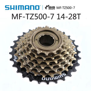 <span class=keywords><strong>SHIMANO</strong></span> MF TZ500 <span class=keywords><strong>6</strong></span> <span class=keywords><strong>vitesses</strong></span> 7 <span class=keywords><strong>vitesses</strong></span> Roue libre de vélo 14-28T 14-34T <span class=keywords><strong>Cassette</strong></span> Pignon VTT Route Vélo pliable Pièces de vélo - Product Image 4