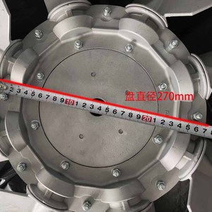 Cánh quạt trục 8 cánh bằng nhôm cho quạt điều hòa trung tâm, bánh xe quạt cho đường ống dẫn lửa - Product Image 3