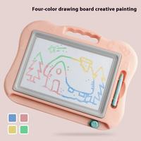 Tableau à dessin effaçable, bloc-notes coloré pour gribouiller, jouet d'écriture et de peinture de dessins animés pour l'éducation précoce des enfants