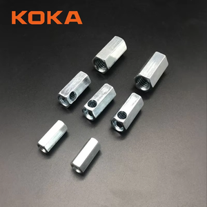 Offre Spéciale électro-galvanisé SS304 SS316 connecteur <span class=keywords><strong>de</strong></span> tige en acier inoxydable écrous d'accouplement hexagonaux - Product Image 5