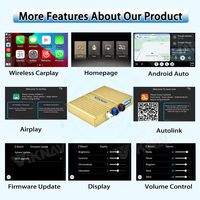 Actualización Viknav para Toyota LC200 2007-2021, Pantalla OEM para Auto, CarPlay Inalámbrico, Android Auto, DSP, Mirror Link, Decodificador Airplay