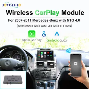 Joyeawireless kablosuz Apple Carplay Android oto Mercedes NTG4.0 için 2007-2011 yıl C/E/SLK sınıf Apple Airplay Android yansıtma