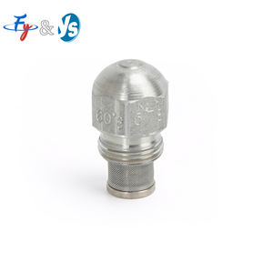 Burner Nozzle baja tahan karat 0.65-26GPH suku cadang pembakaran atomisasi injeksi bahan bakar efisien - Product Image 1