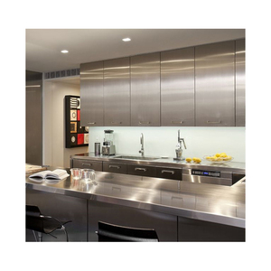 Gabinete de cocina de acero inoxidable Conjunto estándar <span class=keywords><strong>para</strong></span> exteriores Aluminio Pequeño impermeable 304 316 Gabinete de cocina de acero inoxidable <span class=keywords><strong>para</strong></span> exteriores - Product Image 3