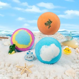 Collection de jouets : Boules de sel de bain effervescentes parfumées aux huiles essentielles pour la relaxation et un sommeil profond - Product Image 4