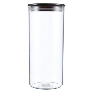 Transparent Cylindrical Airtight <b>Jar</b> With Lid <b>For</b> <b>Kitchen</b> Grain <b>Storage</b> 500Ml Set - Product Image 5