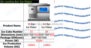 120 kg <b>Ice</b> Cube <b>Maker</b> gourmet <b>ice</b> <b>maker</b> <b>machine</b> commercial <b>ice</b> <b>maker</b> cheap all format <b>ice</b> <b>maker</b> - Product Image 4
