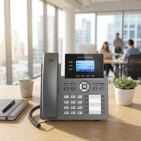 Téléphone IP Gigabit GrandStream GRP2604 avec lignes SIP, voix HD, Opus, 10 touches BLF, multi-lignes, VoIP, système d'exploitation Linux, téléphone de bureau, entreprise