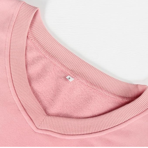 เสื้อสเวตเชิ้ตคอวีทรงยาวไซส์ใหญ่สำหรับผู้หญิงสำหรับฤดูหนาว |   ผ้าฟลีซ 50% ผ้าฝ้าย 50% โพลีเอสเตอร์ |   เสื้อพูลโอเวอร์แฟชั่นลายโลโก้สั่งทำสุดหรู - Product Image 2