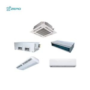 US 24000Btu ZERO Aire acondicionado Multi Zone El más nuevo VRV VRF Refrigeración Calefacción Unidades de bobina de ventilador residencial Sistema de aire central de hotel