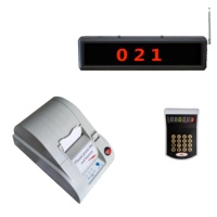 Machine d'imprimante de billets à prix bas, comptoir LED, système de gestion simple sans fil