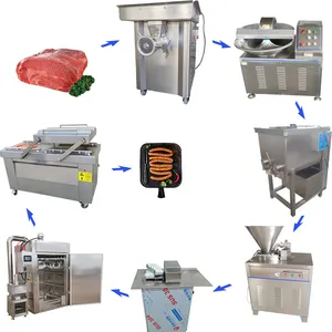 Sausage emulsifier machine filling sausage stuffing mixing machine meat product making machines