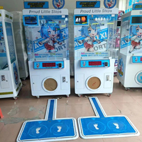 Machine à cadeaux sportifs à monnayeur, machine de jeu de danse, machine à griffes à poupées avec écran LCD HD, en plastique, pour centres de jeux