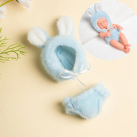 Vêtements de poupées pour 20cm bébé poupée bricolage accessoires pull vêtements pour Mini Reborn bébé poupées fille cadeaux