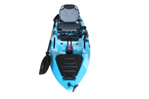 <span class=keywords><strong>Kayak</strong></span> monoplace à pédales, siège unique, en plastique HDPE, avec aileron, pour la pêche, <span class=keywords><strong>kayak</strong></span> solo, avec moteur électrique pour canoë océanique - Product Image 6