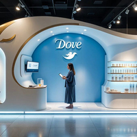 Stand d'événement tendance MEGA moderne et modulaire pour boutique pop-up style influenceur