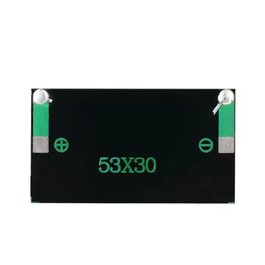 Panel surya kustom Mini DIY 0.15W kit pengisi daya baterai 30mA silikon polikristalin 5V Panel surya portabel untuk luar ruangan - Product Image 3