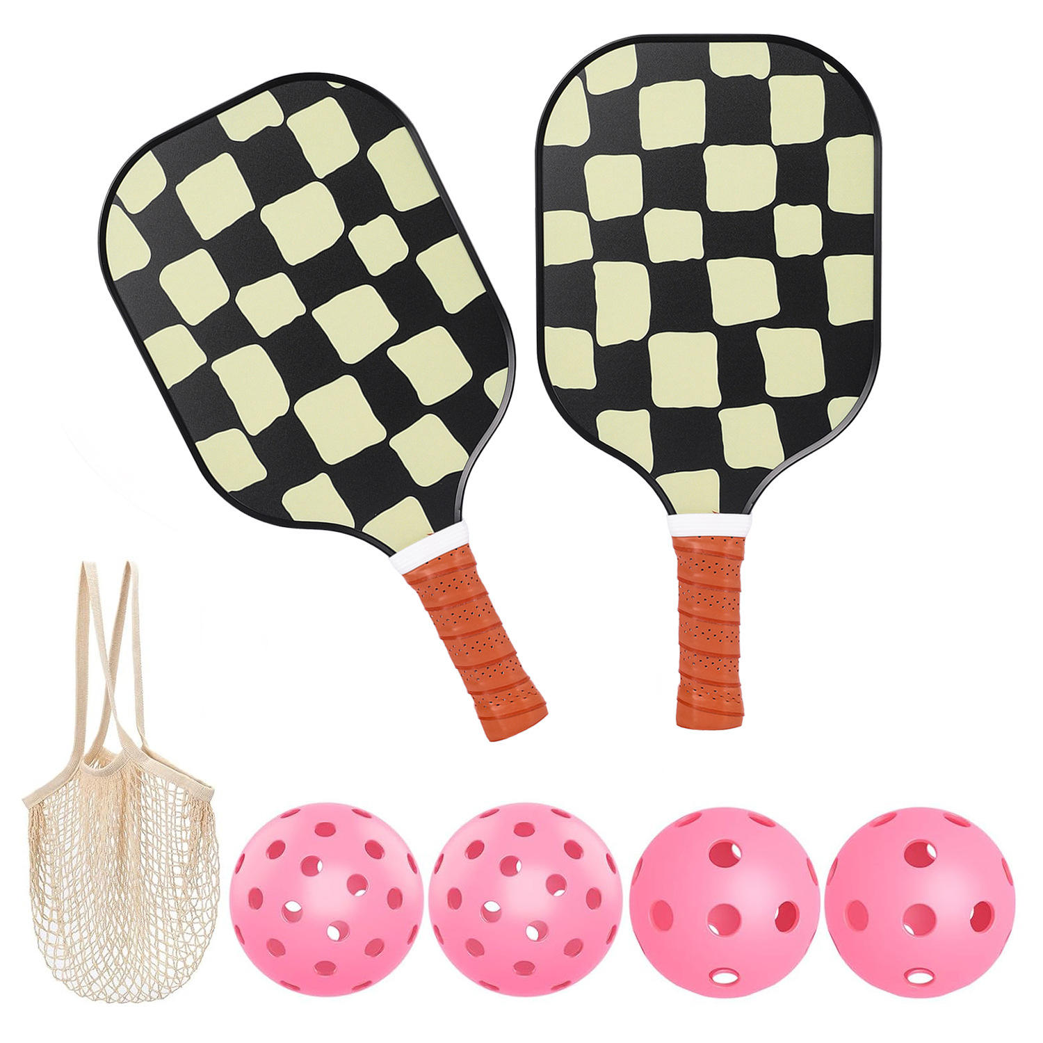 2 shots+4 balls+1 net bag-model 2302