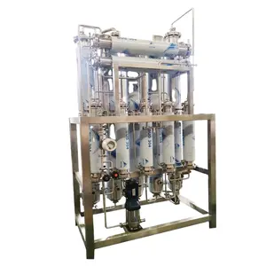 Equipo de tratamiento de agua mineral pura Máquina de agua destilada Purificación de agua RO Planta de agua a la venta