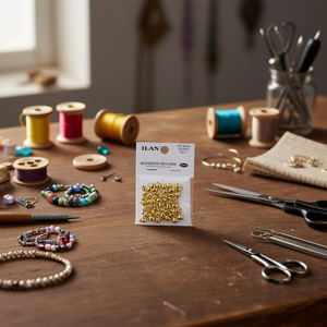 Fibbie a Cuore in Metallo Ilan 8x10mm Placcate Oro per Lavori Artigianali - Product Image 3