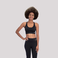 Damen Yoga Activewear Sets mit Eigenem Logo Vorne Elastischer Bund Einfarbig 2-Teilig Atmungsaktive Fitness-Bekleidung