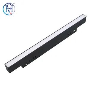 New Design Commercial Home Magnetic Rail System Aluminum 3W Led Linear Track Light