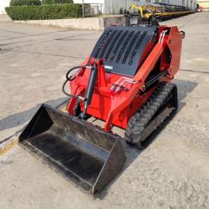 Chargeur compact sur chenilles tout-terrain, chantier de construction, chargeur à quatre roues, <span class=keywords><strong>mini</strong></span>-chargeur compact multifonctionnel. - Product Image 6