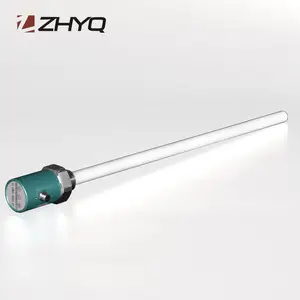 Zhyq 50-3000Mm Diepe Ptfe Peek Anti-Corrosie Tank Rf Admittance Capacitieve Tank Vloeistofdiepte Niveau Meter