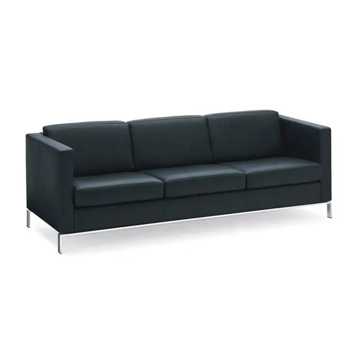 Europäischen Stil leder abdeckung sofa lange sofas luxus Italienischen design sofa