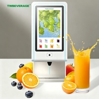Système IoT TWBEVERAGE, mélangeur de sirop BIB à 6 ingrédients, machine à boissons, distributeur de jus automatique avec grand écran tactile