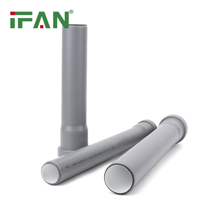 Система дренажной воды IFAN, пластиковая трубка, UPVC, сантехнические материалы, PN16, давление, ПВХ, труба UPVC
