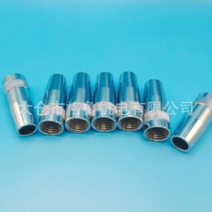 Soporte de Boquilla Conductiva para Robot de Soldadura, Cromado, Roscado de Cobre, Pieza para Antorcha de Soldadura MIG GL XJKSJUSDU1865 - Product Image 1