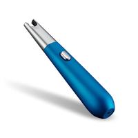 Briquet électrique à arc métallique rechargeable par USB, coupe-vent, allumeur plasma pour la cuisine, les bougies, le barbecue et le camping