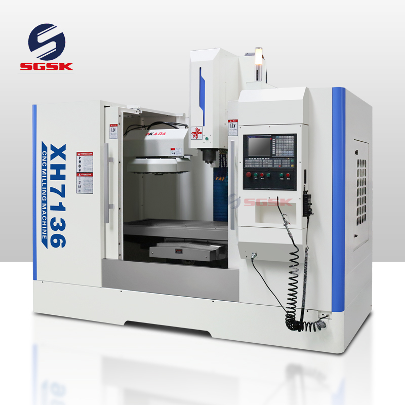 3-осевой фрезерный станок с ЧПУ XH7136 маленький фрезерный станок с ЧПУ на продажу