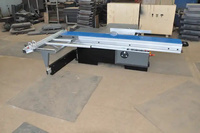 Scie à table coulissante multifonction verticale de haute qualité pour le travail du bois et le contreplaqué, 5,5 kW, 3,2 m, épaisseur 80 mm, 45-90° facile à utiliser