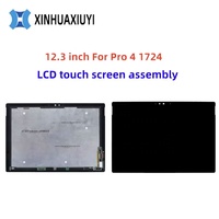 Écran tactile 12.3 pouces pour Microsoft Surface Pro 4 Pro 5 1724 1796 assemblage de numériseur d'affichage LCD avec câble flexible de Conversion