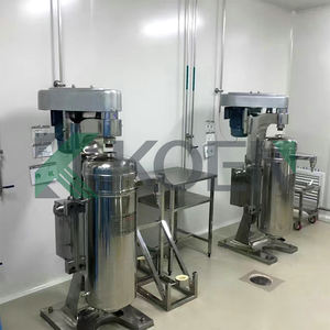 Centrifuga tubolare alghe GQ75J ad alta velocità <span class=keywords><strong>20000rpm</strong></span> solido liquido separatore manuale scarico solido 500l/h - Product Image 4