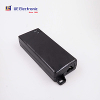 Inyector PoE de Escritorio Ethernet 19V 48V 54V 35W 54W 90W 0.05A 0.8A 1A, Adaptador de Alimentación PoE para Conmutación de Red 10/100Mbps